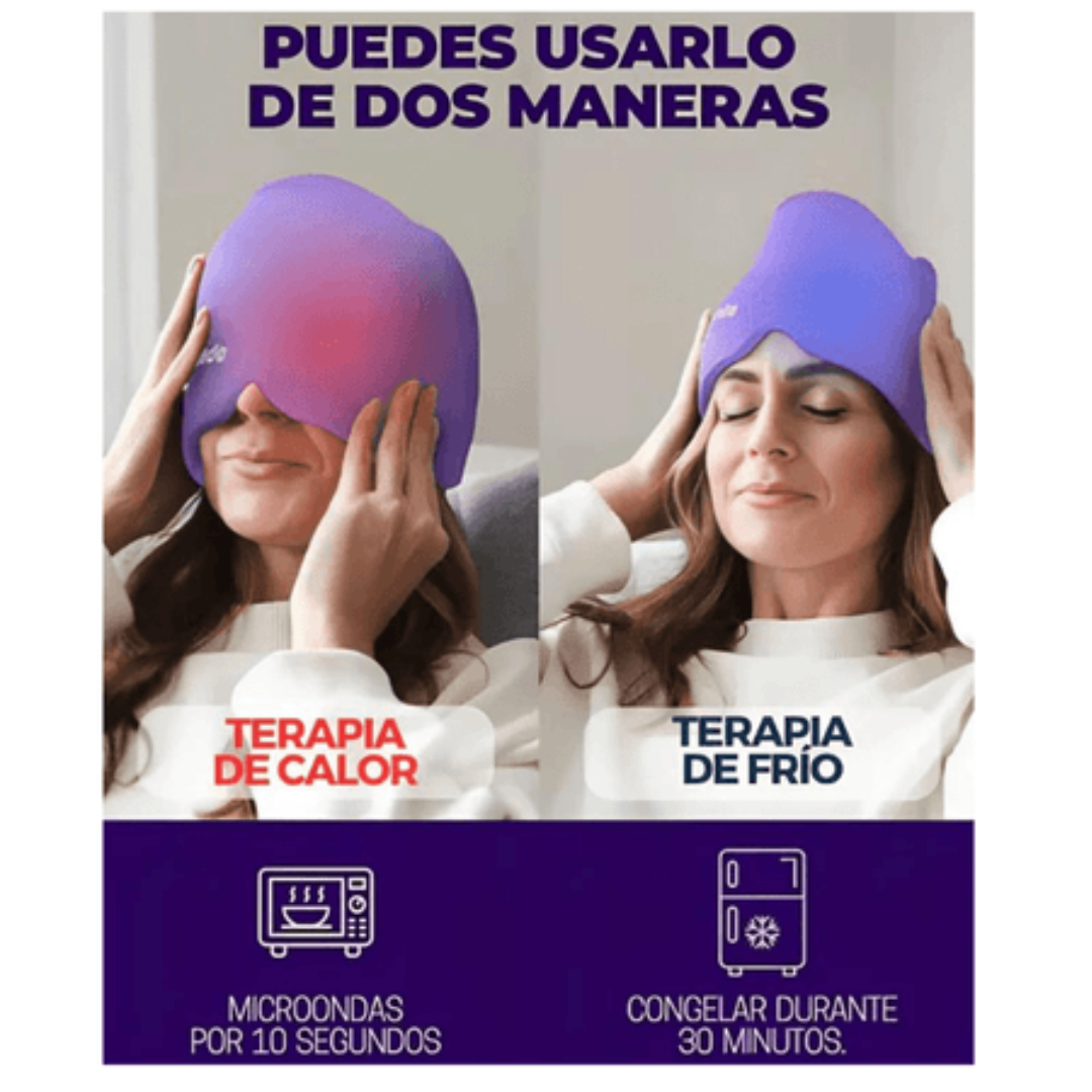 Gorro de paz anti migraña