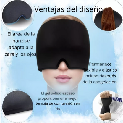 Gorro de paz anti migraña